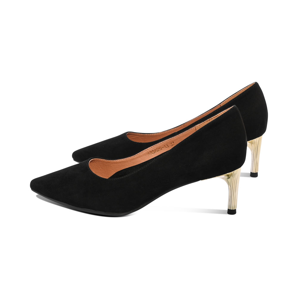 Thrush Black Suede F26
