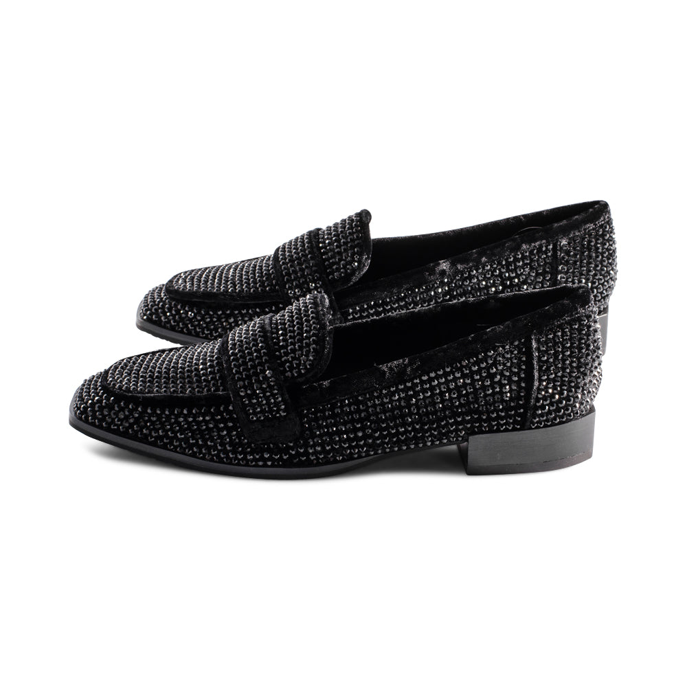 Tracee Black Stones Velvet F23