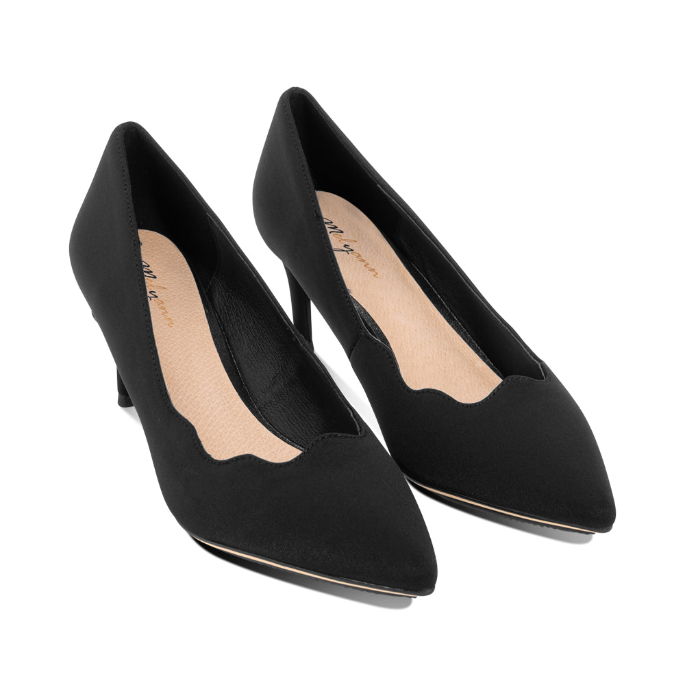 Trep Black Fabric F26