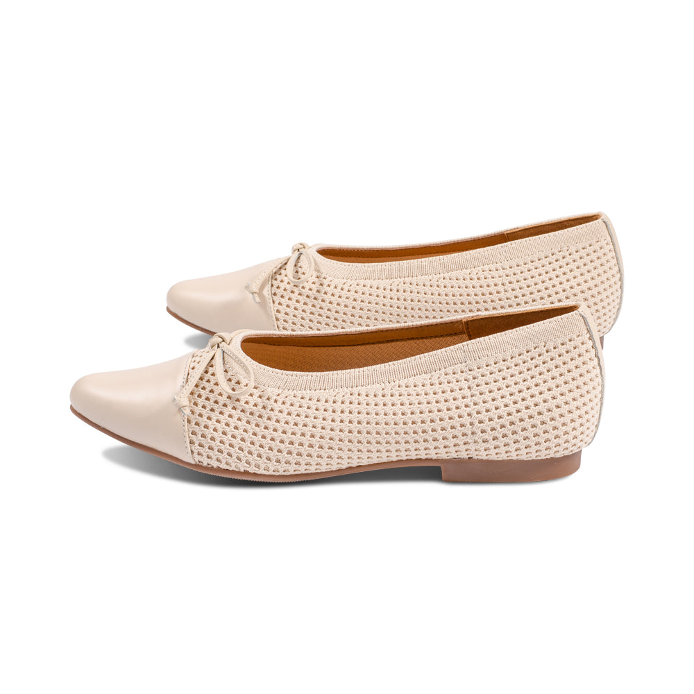 Treviso Nude Knit / Leather S25