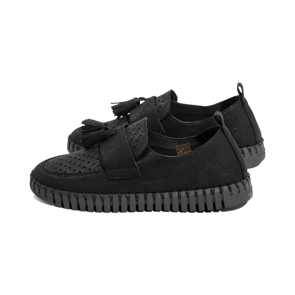 Tulip Black Suede F25