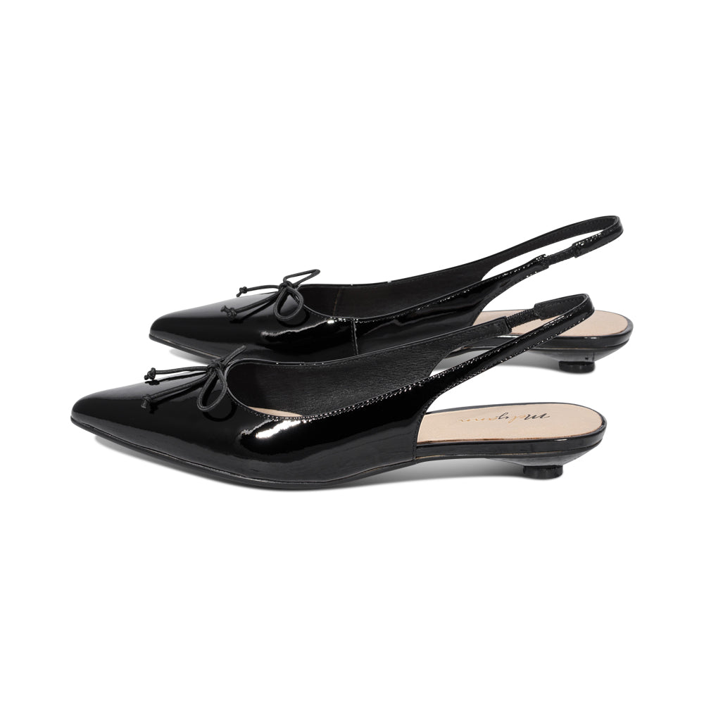 Vicky Black Patent F25