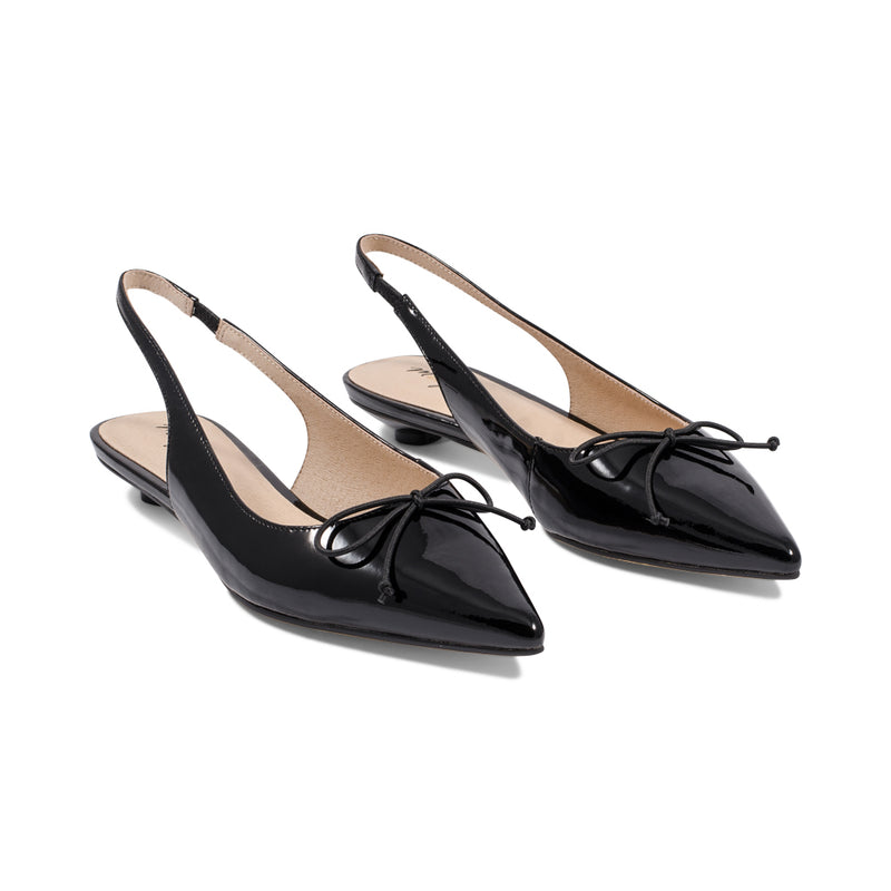 Vicky Black Patent S25