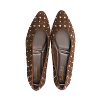 Virginia Chocolate Suede F25