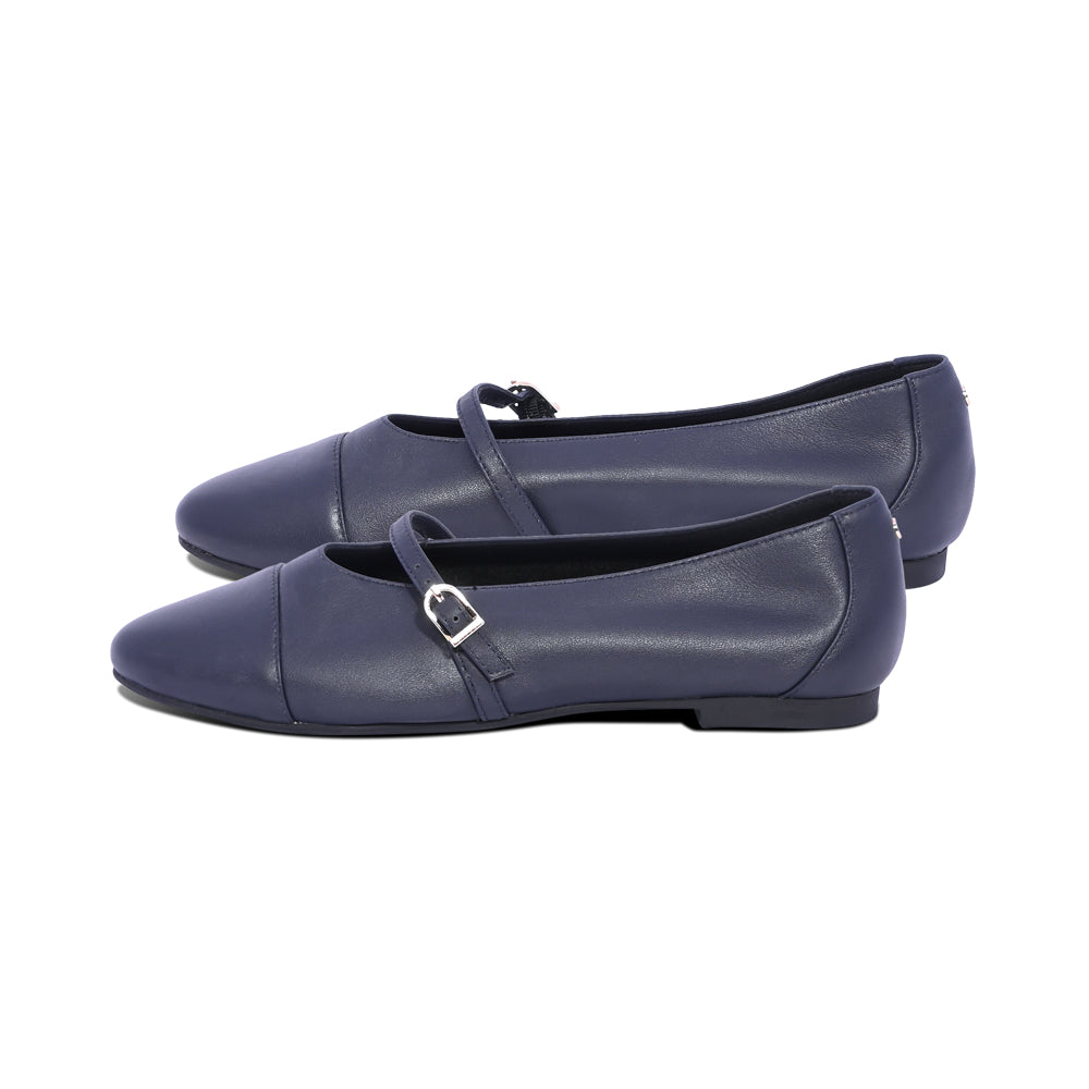 Welly Navy Leather F26