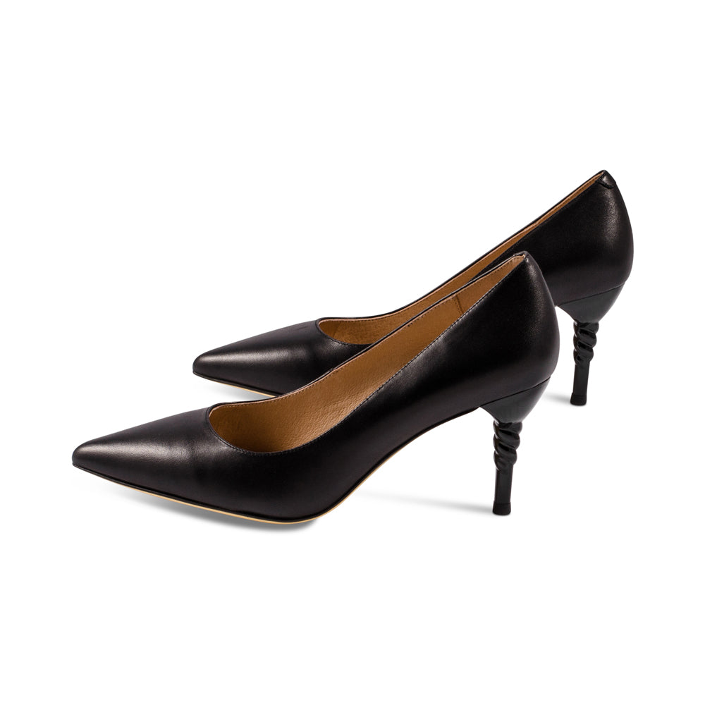 Whirl Black Leather S24