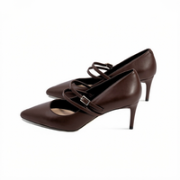 Winnie Chocolate Leather F26