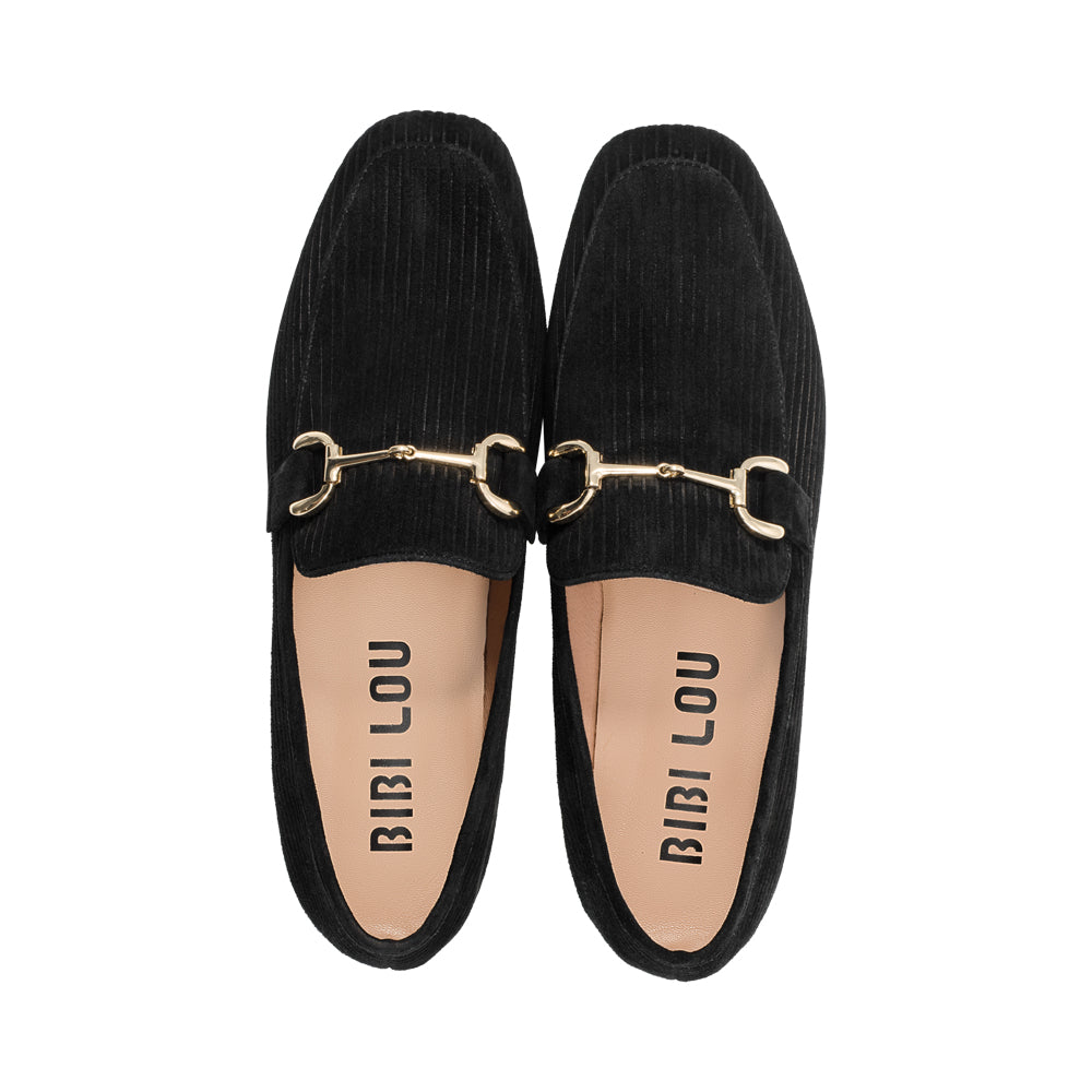 Wishful Black Corduroy F25