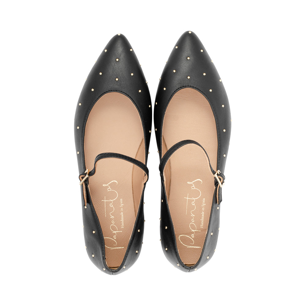 Yedra Black Leather F26