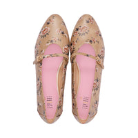 Zick Taupe Flowers S26