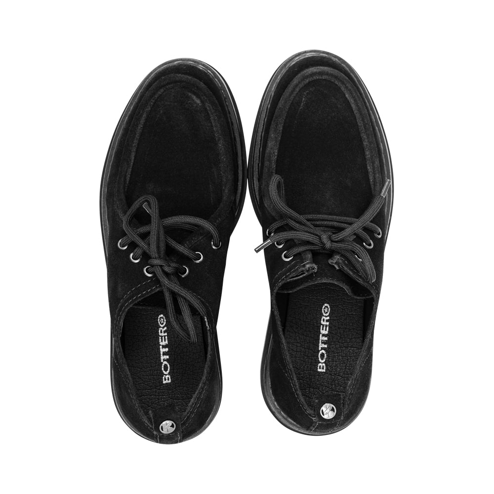 Zafra Black Suede F26