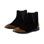 Zalma Black Suede / Chestnut Leather F24