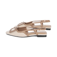 Zoe Taupe Fabric/Leather S26