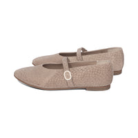 Becky Taupe Embossed Leather S26