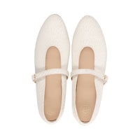 Becky White Embossed Leather S26