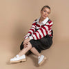 Cagliari White Embossed Leather S25