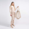 Camilla Ivory / Nude Leather S25