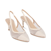 Dite Nude Embroidered Mesh S26