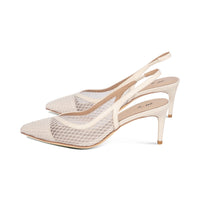 Dite Nude Embroidered Mesh S26