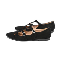 Elated Black Suede F26