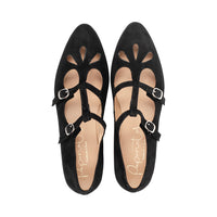 Elated Black Suede F26