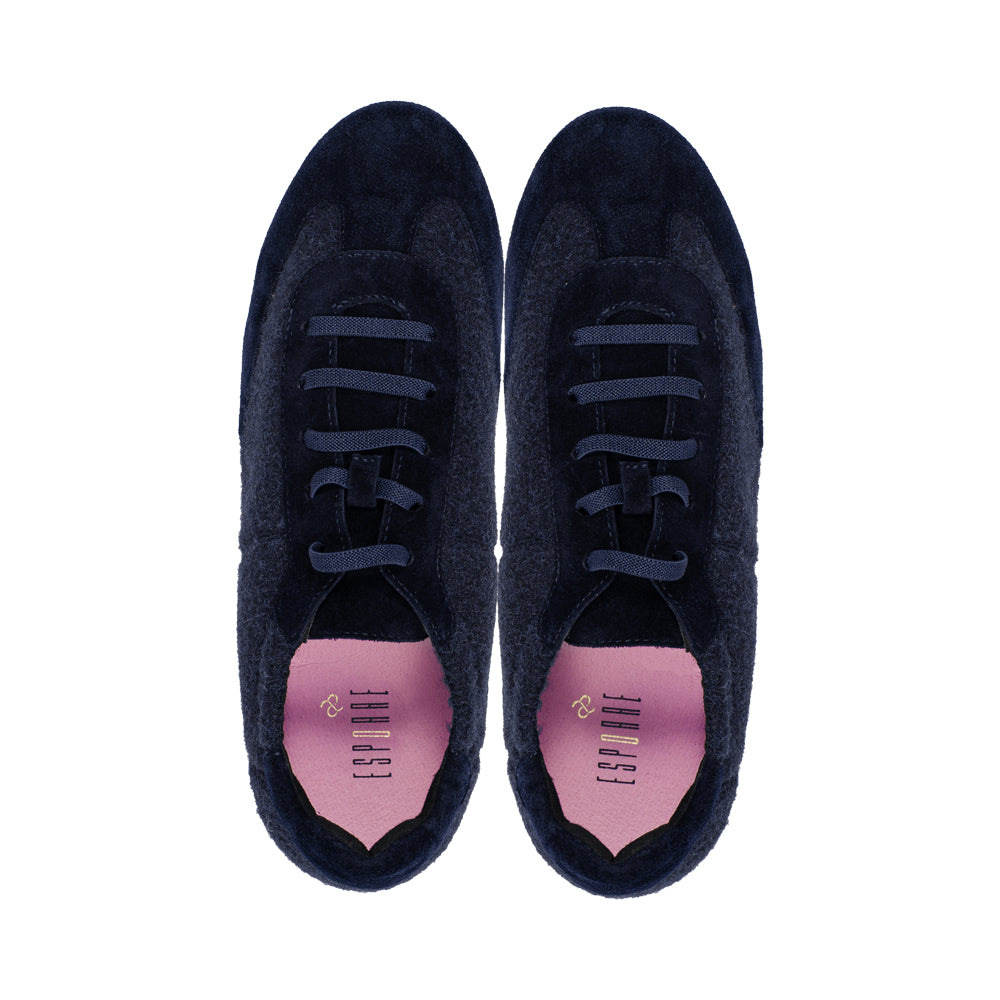 Fella Navy Wool / Suede F26