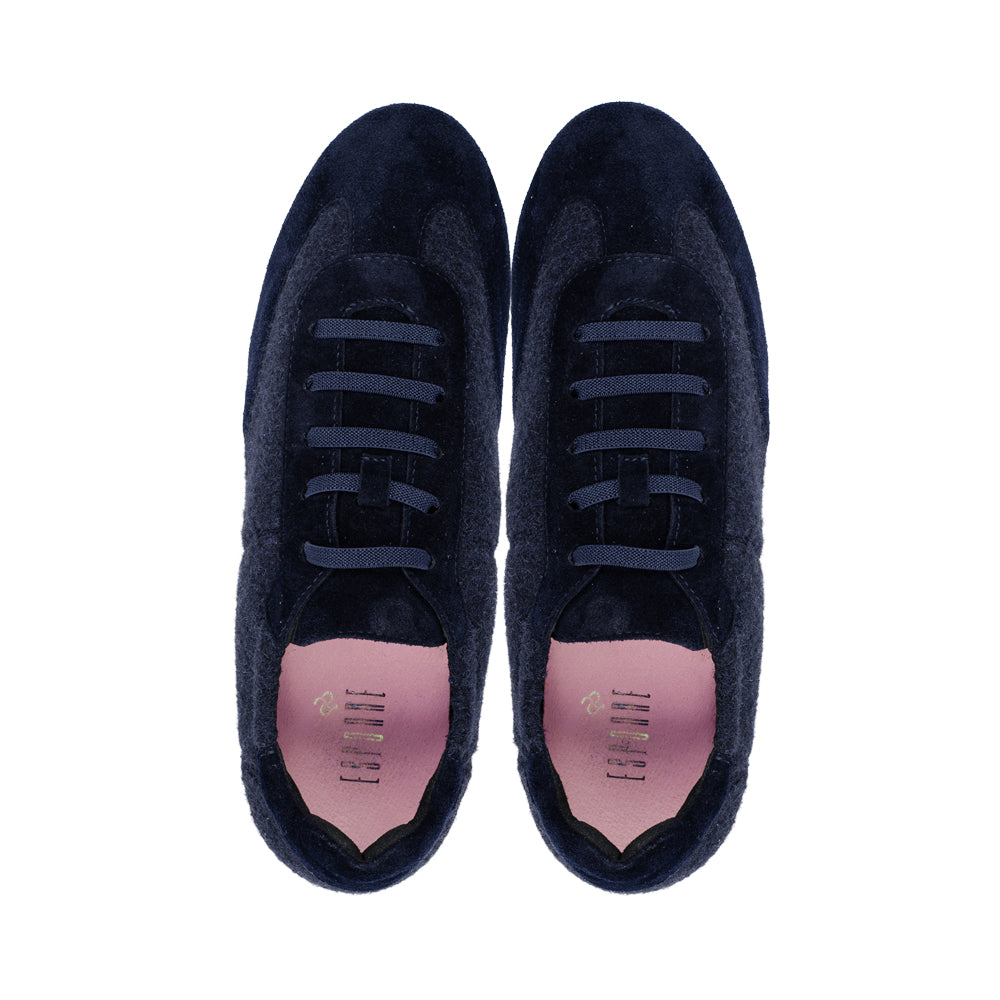Fella Navy Wool / Suede F26