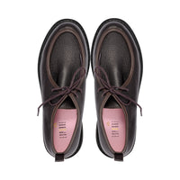Gali Chocolate Grainy Leather F26