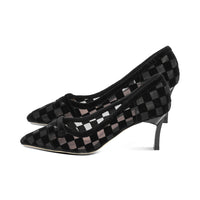 Gigi Black Large Mesh Squares F26