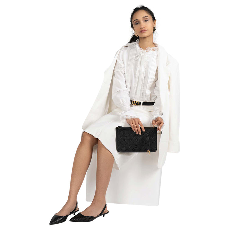 Glenda Black Leather S25