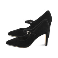 Hapee Black Suede F26