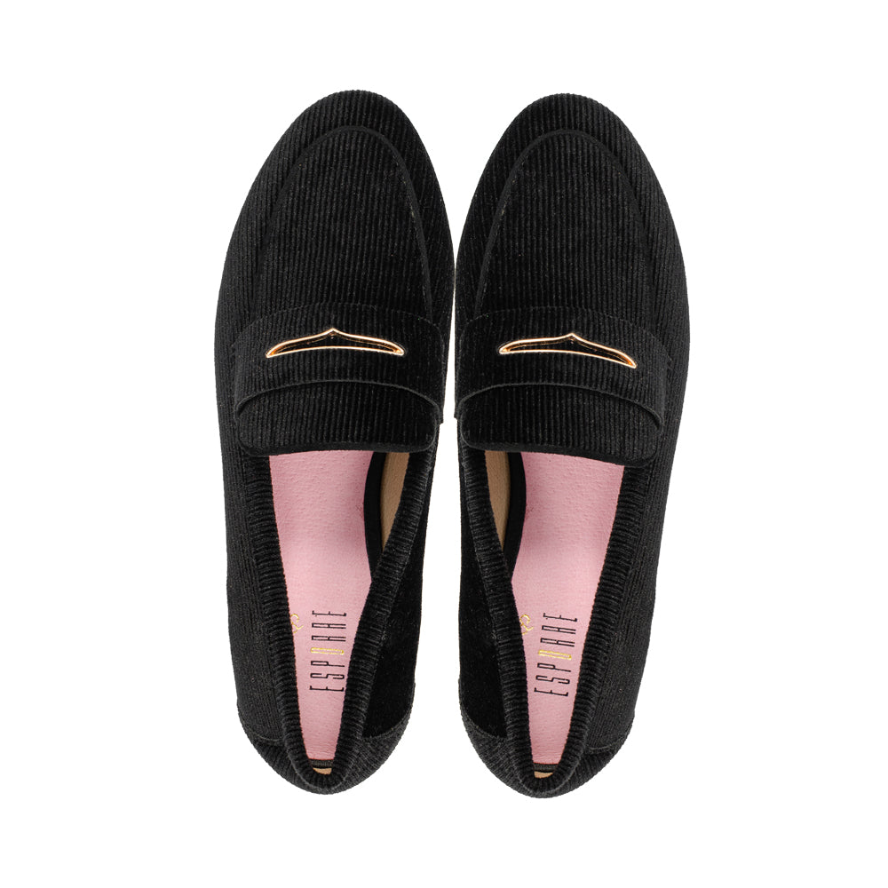 Java Black Luxury Corduroy F26