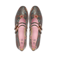 Kendel Cocoa Multi Floral Print F26