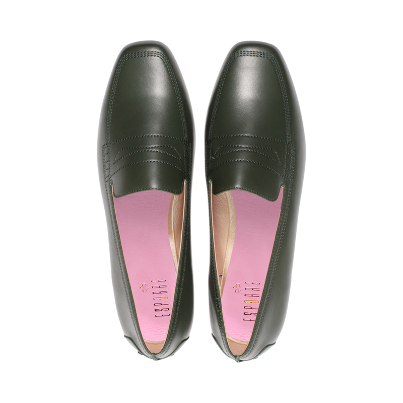 Lakey Green Leather F23