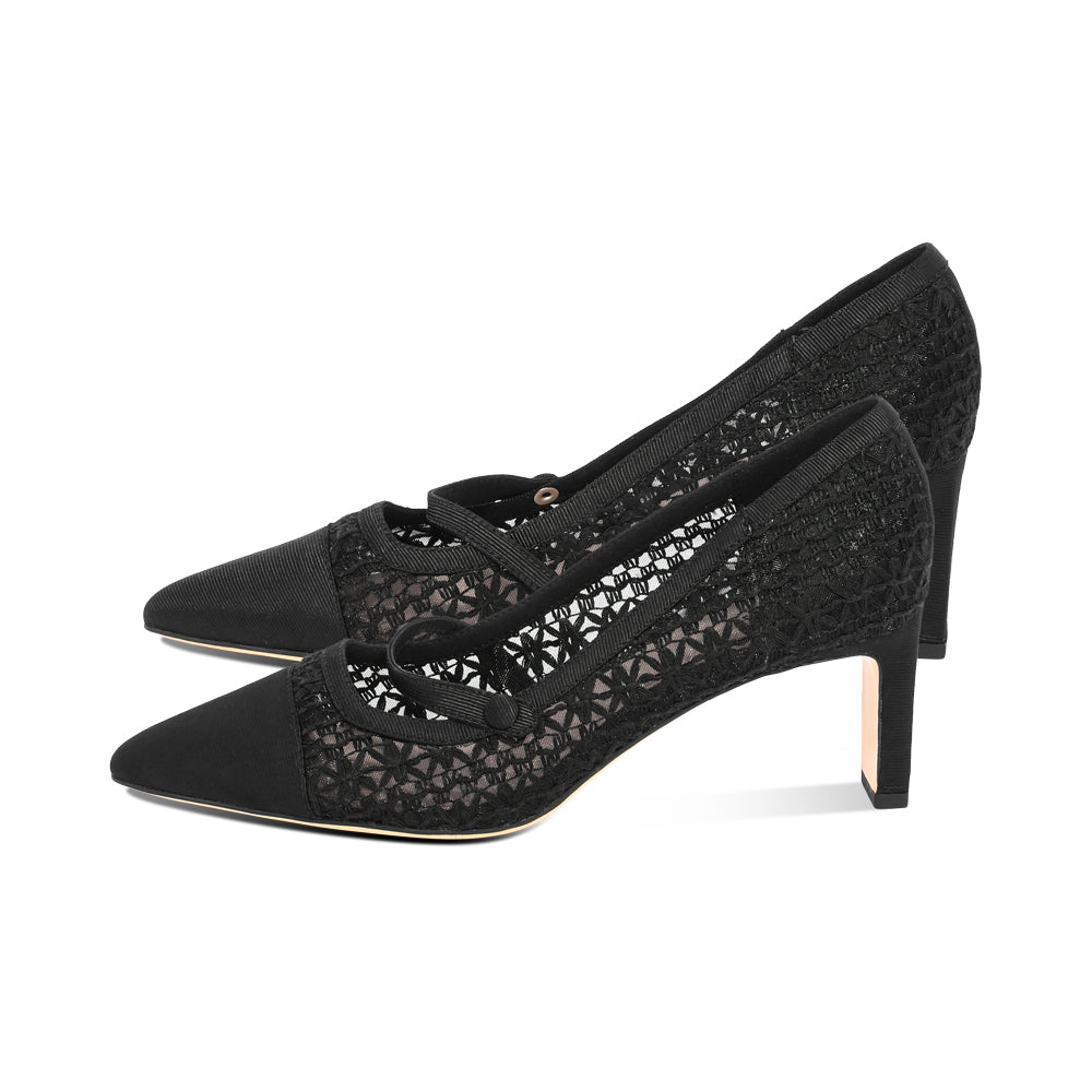 Nalla Black Specialty Mesh / Grosgrain PreOrder F26