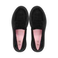 Nepe Black Plaid Corduroy F26