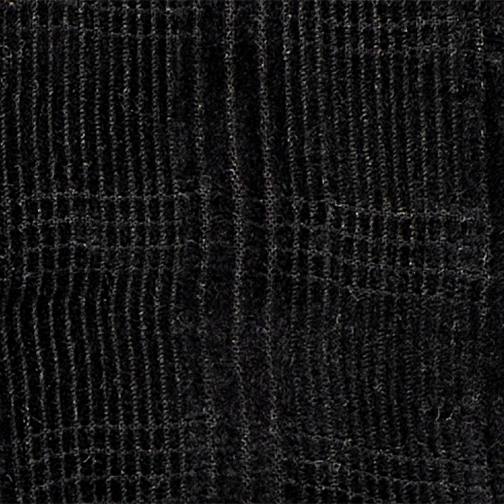 Nole Black Plaid Corduroy F26