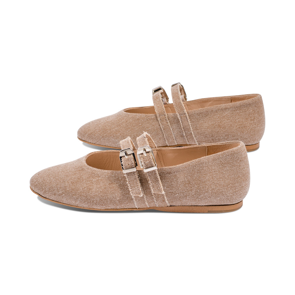 Nyla Caramel Denim Wash S25