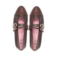 Oaks Chocolate Leather / Embossed F26