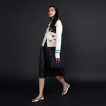 Oldo Ivory / Black Leather S25
