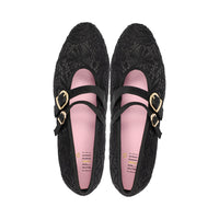 Panda Black Designer Lace F26