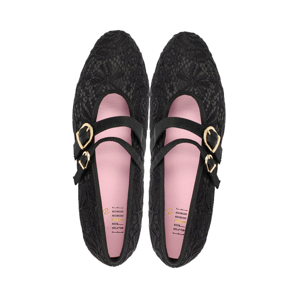 Panda Black Designer Lace F26