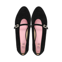Pearlzick Black Suede F26