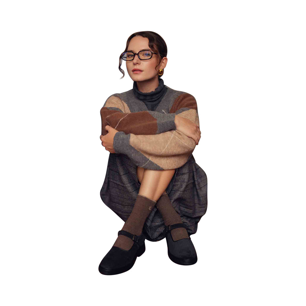 Poppy Black Corduroy F25