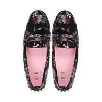 Riv Black Multi Floral Print F26