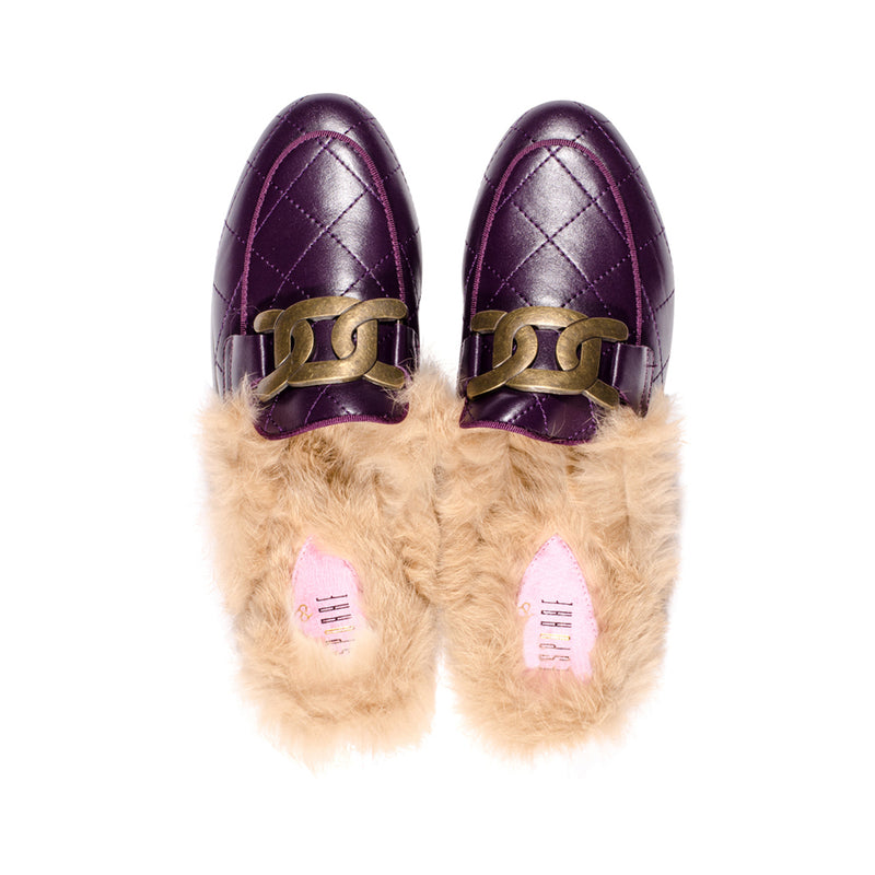 Runno Eggplant Leather F23