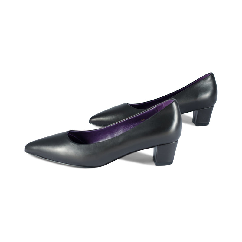 Tabia Black Leather