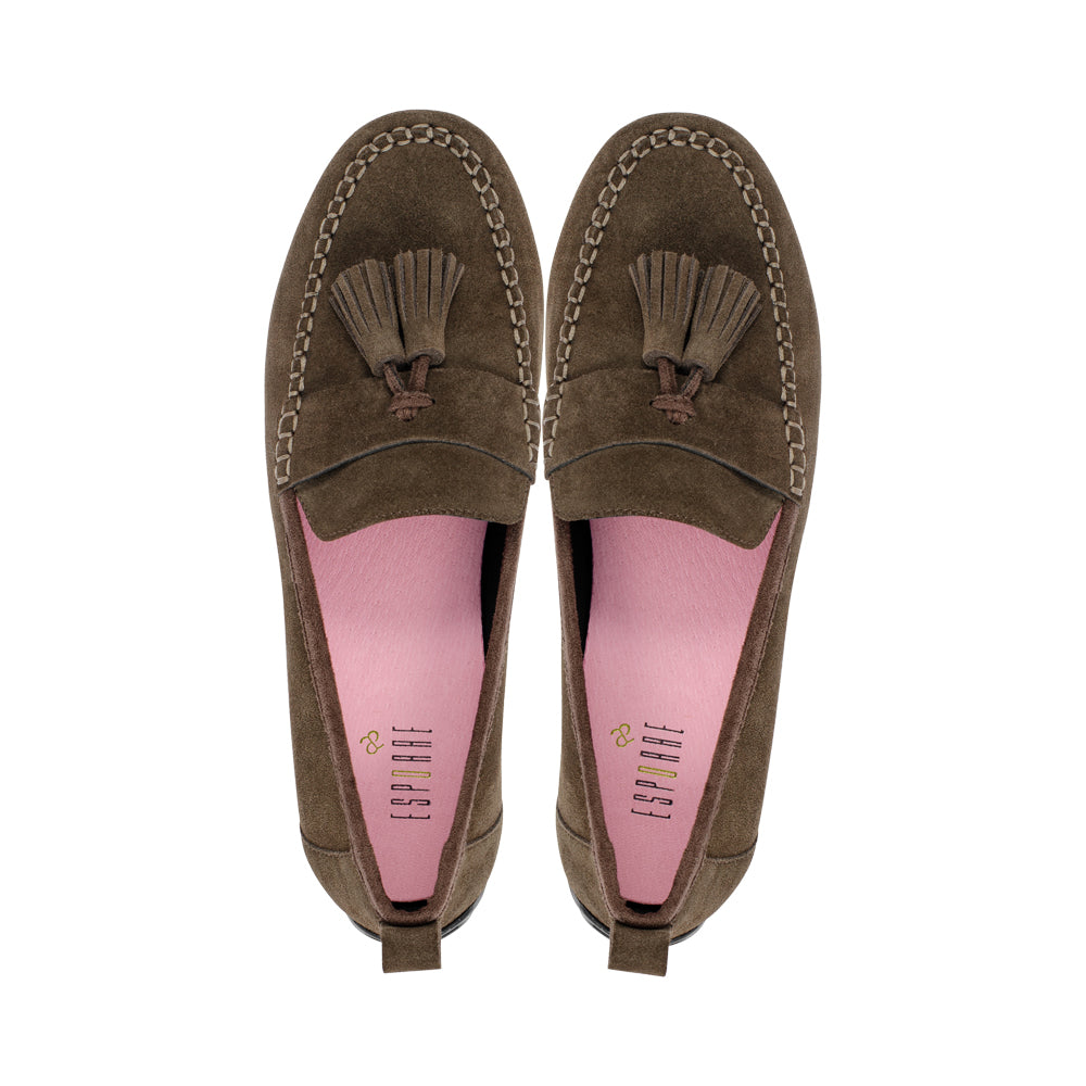Tassy Brown Suede F26