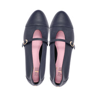 Welly Navy Leather F26