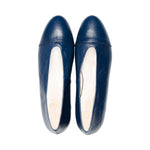 Yesir Blue Leather